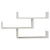 WANDREGAL TIBET WANDREGAL - Weiss, Design, Holzwerkstoff (120/67/22cm) - Livetastic