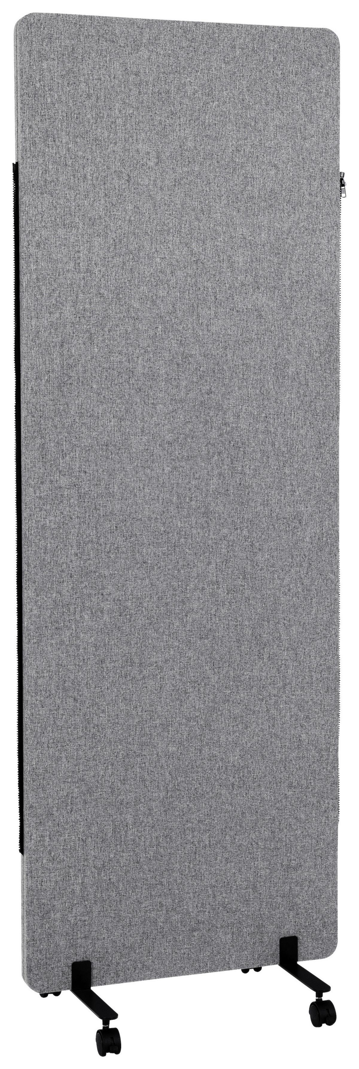 Pregradna Stena Flexmiut, Temno Siva - temno siva, Basics, kovina/umetna masa (60/177/3cm) - MID.YOU