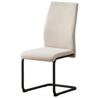 Stolica Anne *ph* - crna/krem, Konvencionalno, metal/tekstil (44/96/57cm) - Best Price