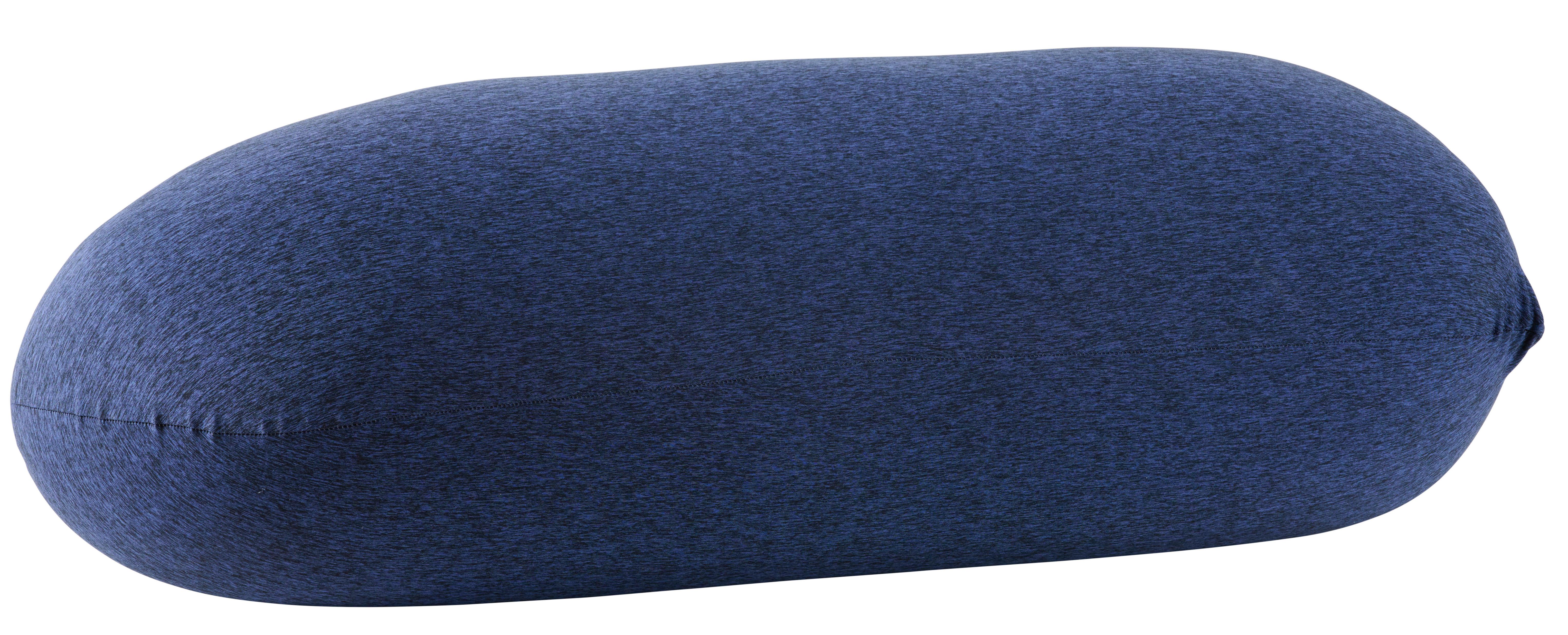 Sitzsack mit Zip ca. 60x75x150 cm Blau - Blau, MODERN, Textil (60/75/150cm) - Livetastic