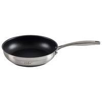 Sütőserpenyő 4428-Ka - nemesacélszínű/fekete, Basics, fém (24cm) - Käfer