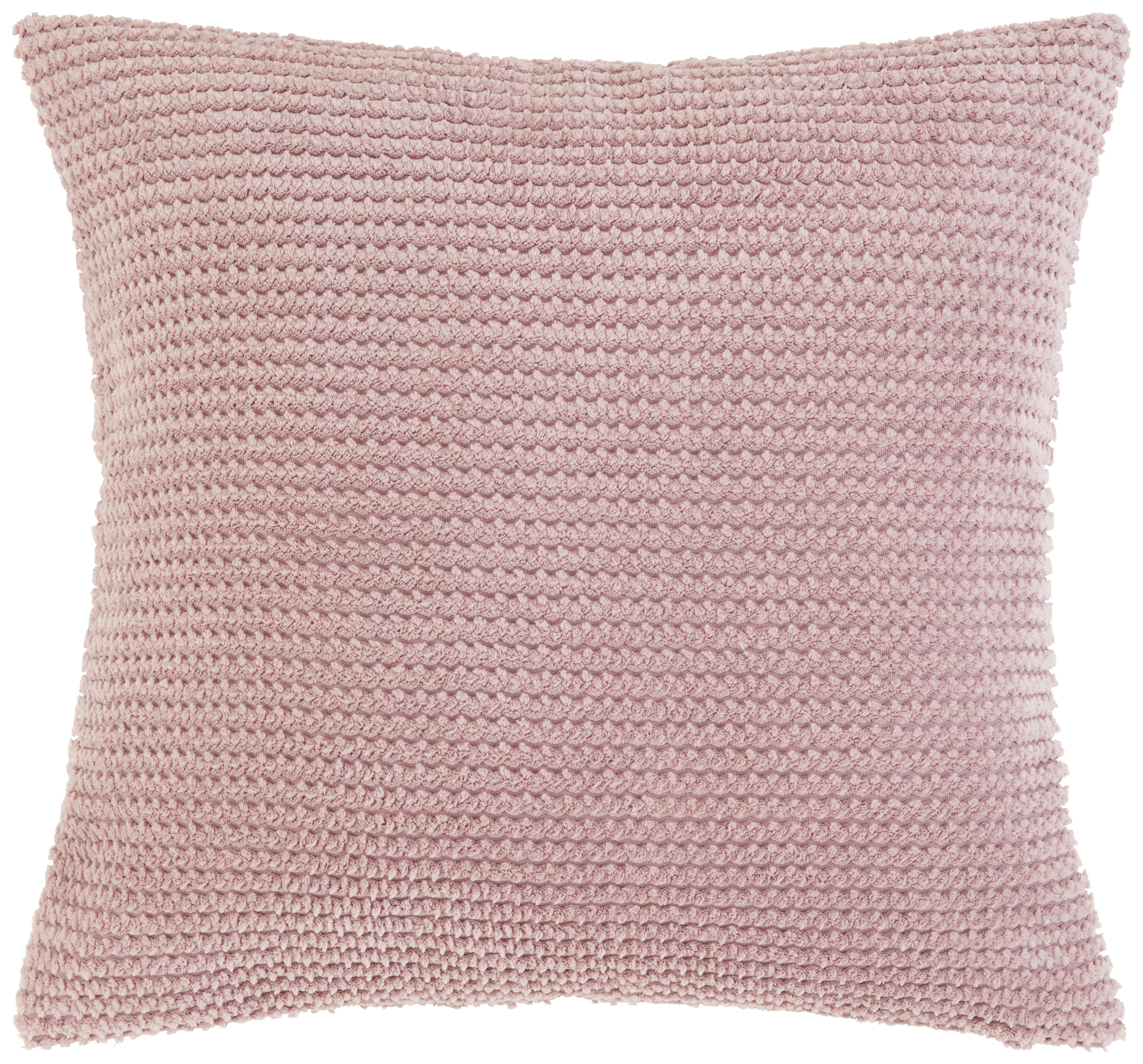 Kissenhülle Maxima in Mauve ca. 50x50cm - Mauve, Textil (50/50cm) - Premium Living