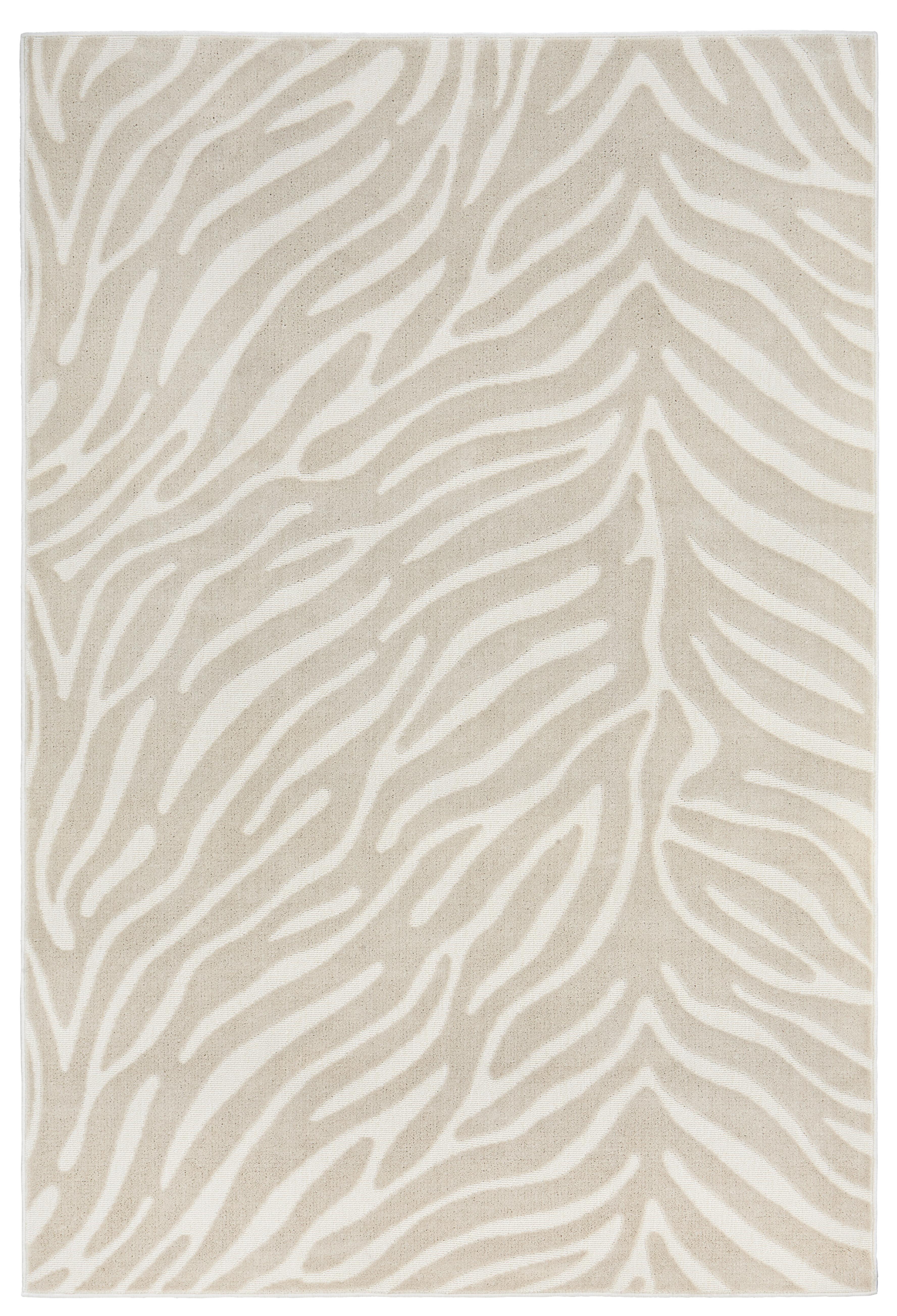 Webteppich Kaduna 160x230 cm - Creme, LIFESTYLE, Textil (160/230cm) - Boxxx