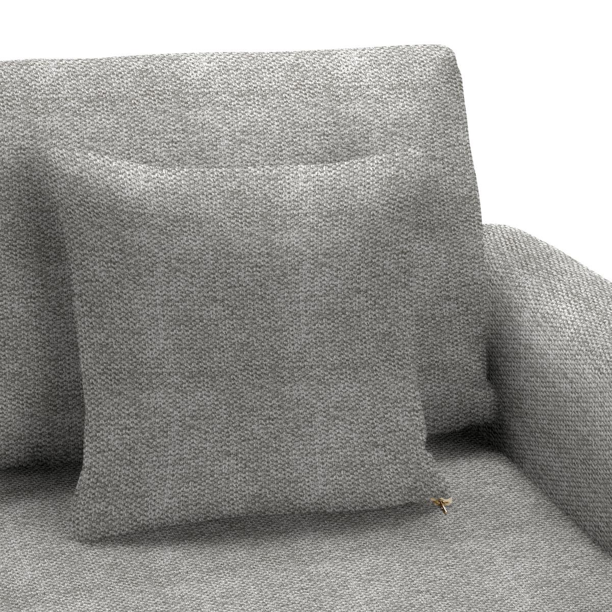 Kutna Garnitura Lille - svijetlo smeđa/svijetlo siva, Moderno, tekstil/drvo (232/110/156cm) - Best Price