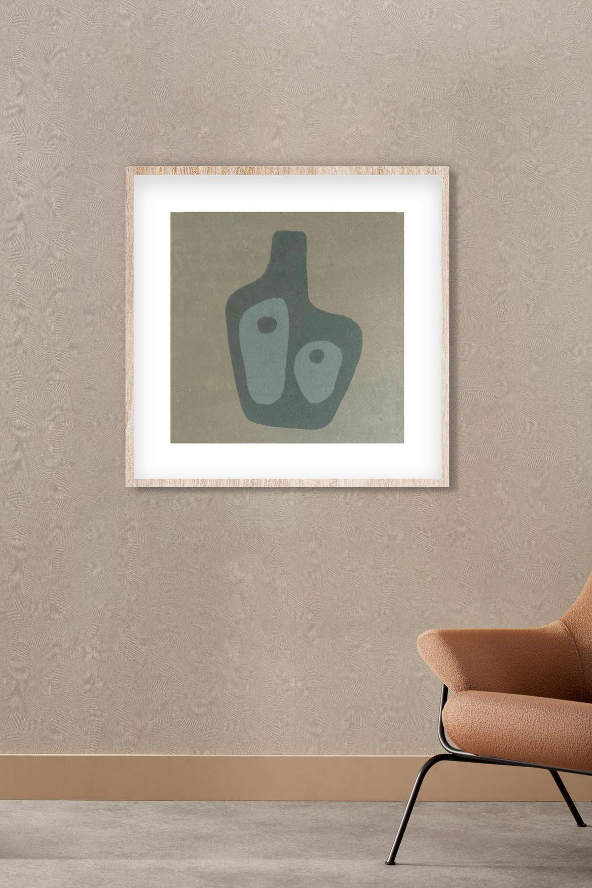 BILD FEEL-GOOD-002-74X74-FRX-FRBL - Beige/Naturfarben, Basics, Holz/Kunststoff (74/74/10cm)