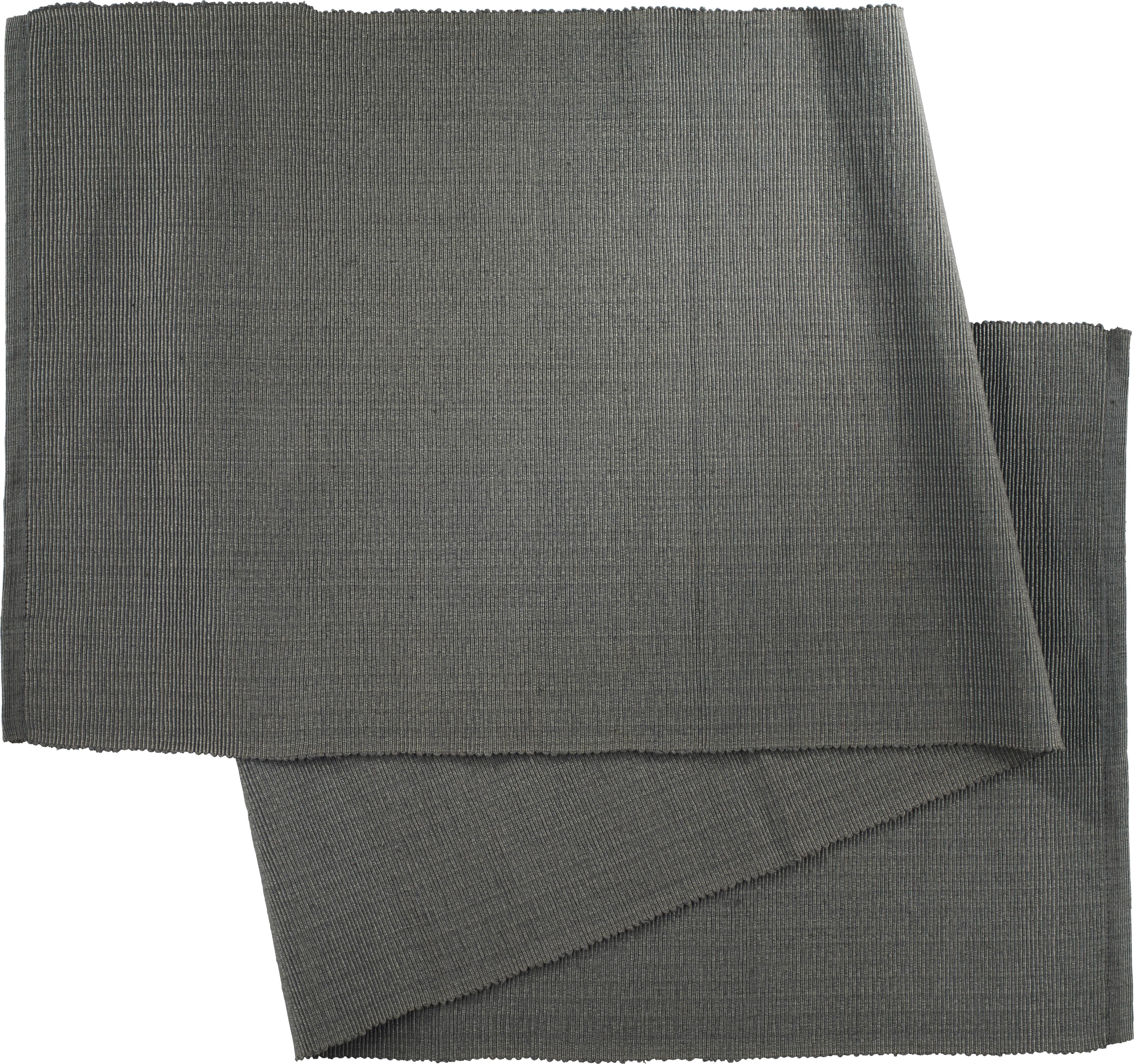 Traversă de masă Maren - antracit, textil (40X/150cm) - Modern Living
