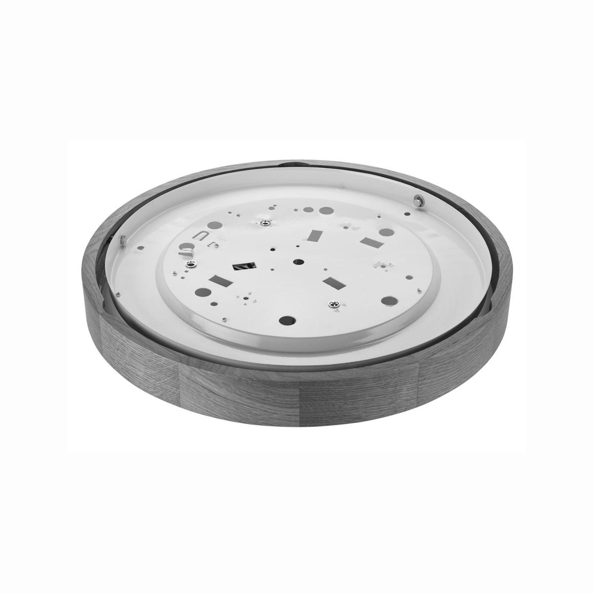 Deckenleuchte Anello Kieferfarbe max. 15 Watt - Kieferfarben, Natur, Holz (37/37/8cm)