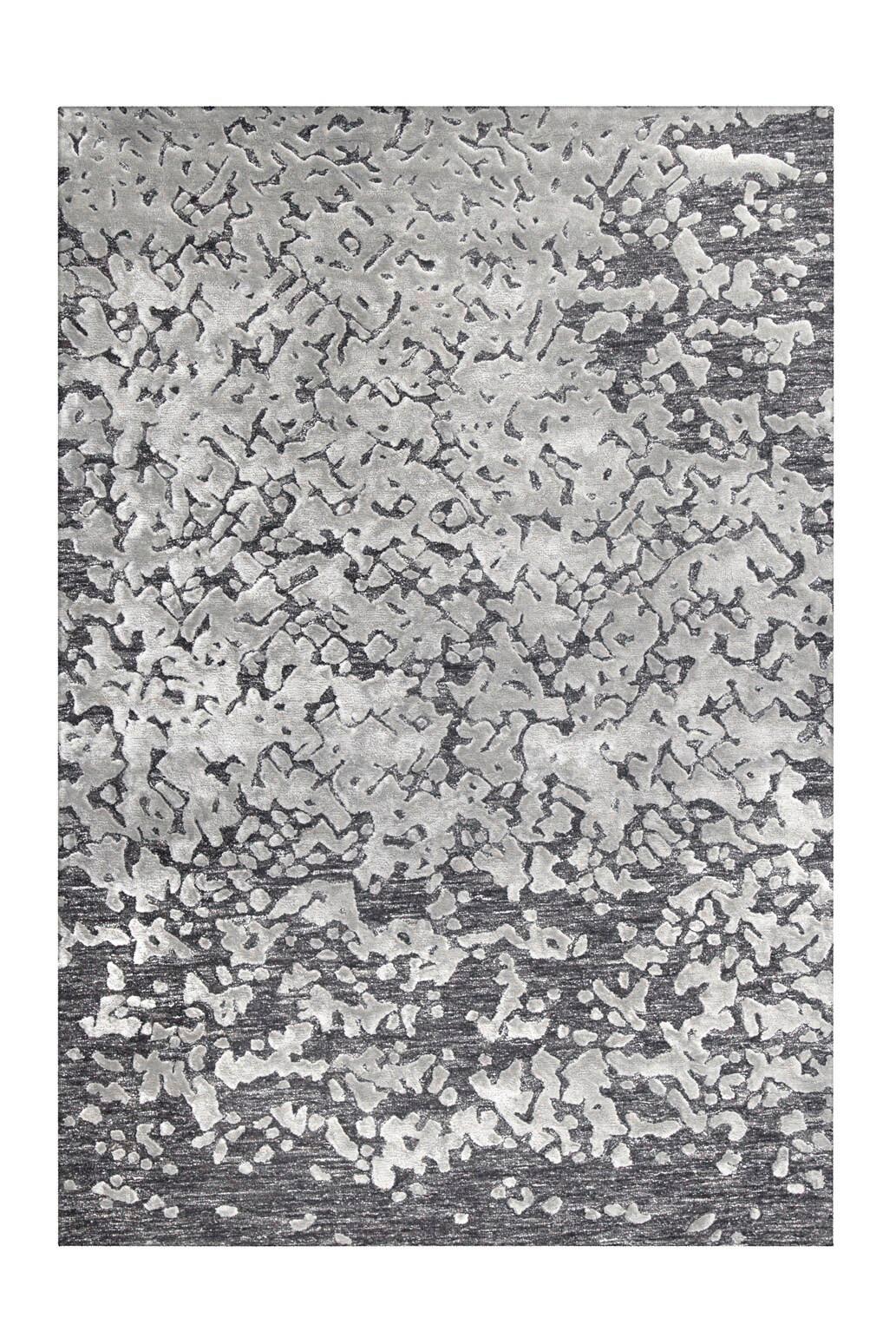 Flachwebeteppich Damast 400 Braun/natur 140x200 - Braun/Naturfarben, Basics, Textil (140/200cm) - Kayoom