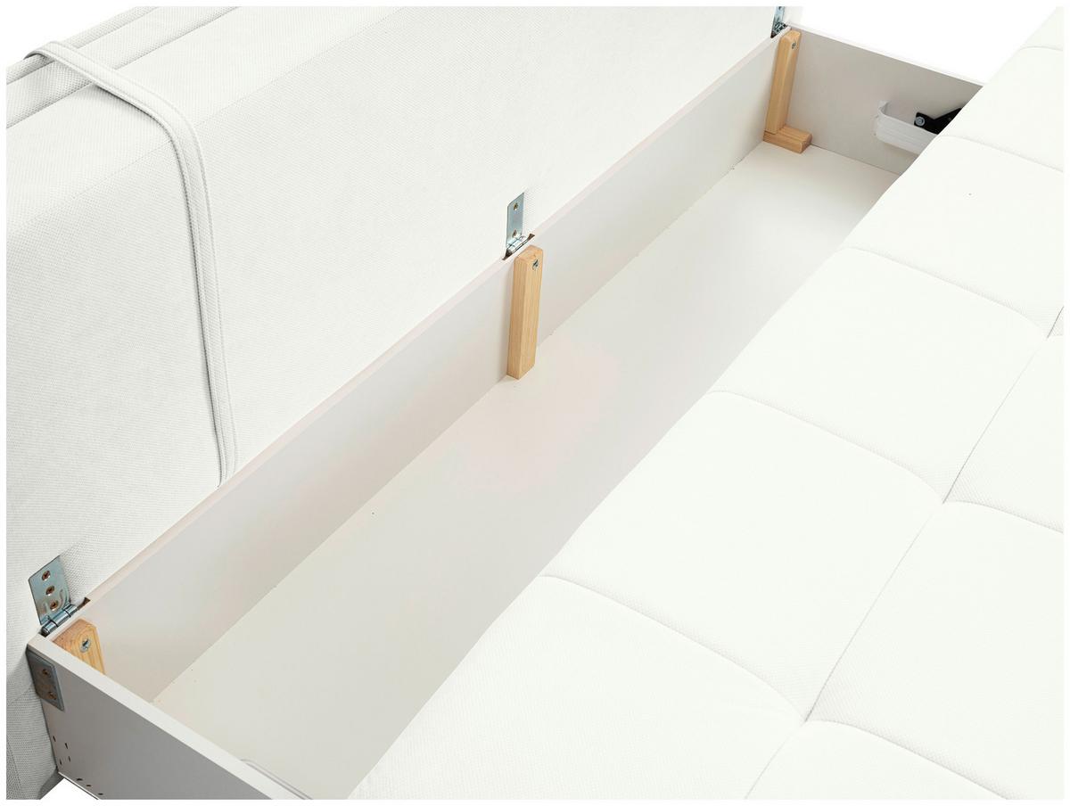 Trosjed Na Razvlačenje Alice - bijela/crna, Moderno, tekstil/plastika (202/73-92/105cm) - Modern Living