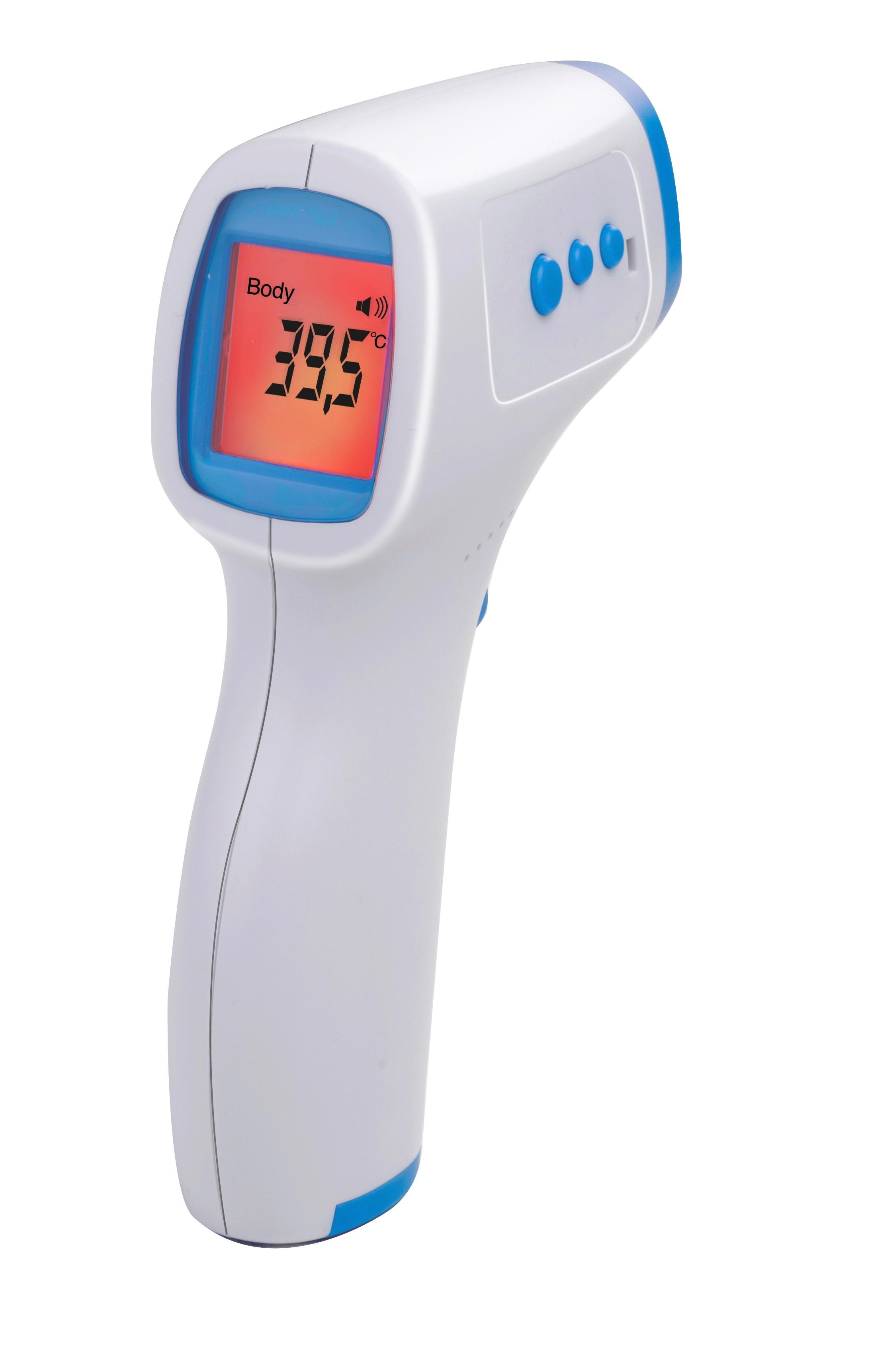 Grundig Fieberthermometer AD801 aus Kunststoff in Weiß - Weiß, Kunststoff (9,5/5,5/15,5cm) - Grundig