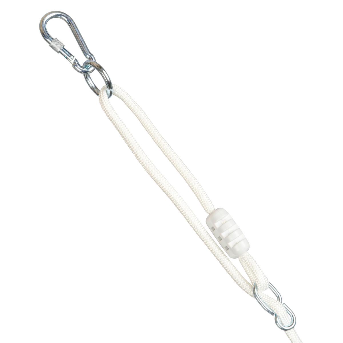 HUŚTAWKA DLA DZIECI ENJOY - kolor naturalny/biały, Basics, tworzywo sztuczne/metal (45/70/170cm) - My Baby Lou