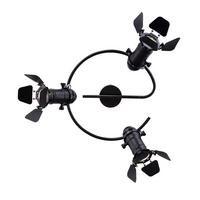 Strahler Egon in Schwarz max. 50 Watt - Schwarz, Basics, Metall (40/26,5cm) - Globo