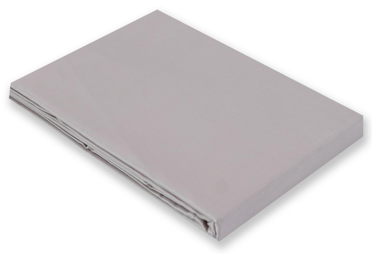Satenska Plahta S Gumicom Sophie 100x200x30 Cm - sivo-smeđa, Basics, tekstil (100/200cm)