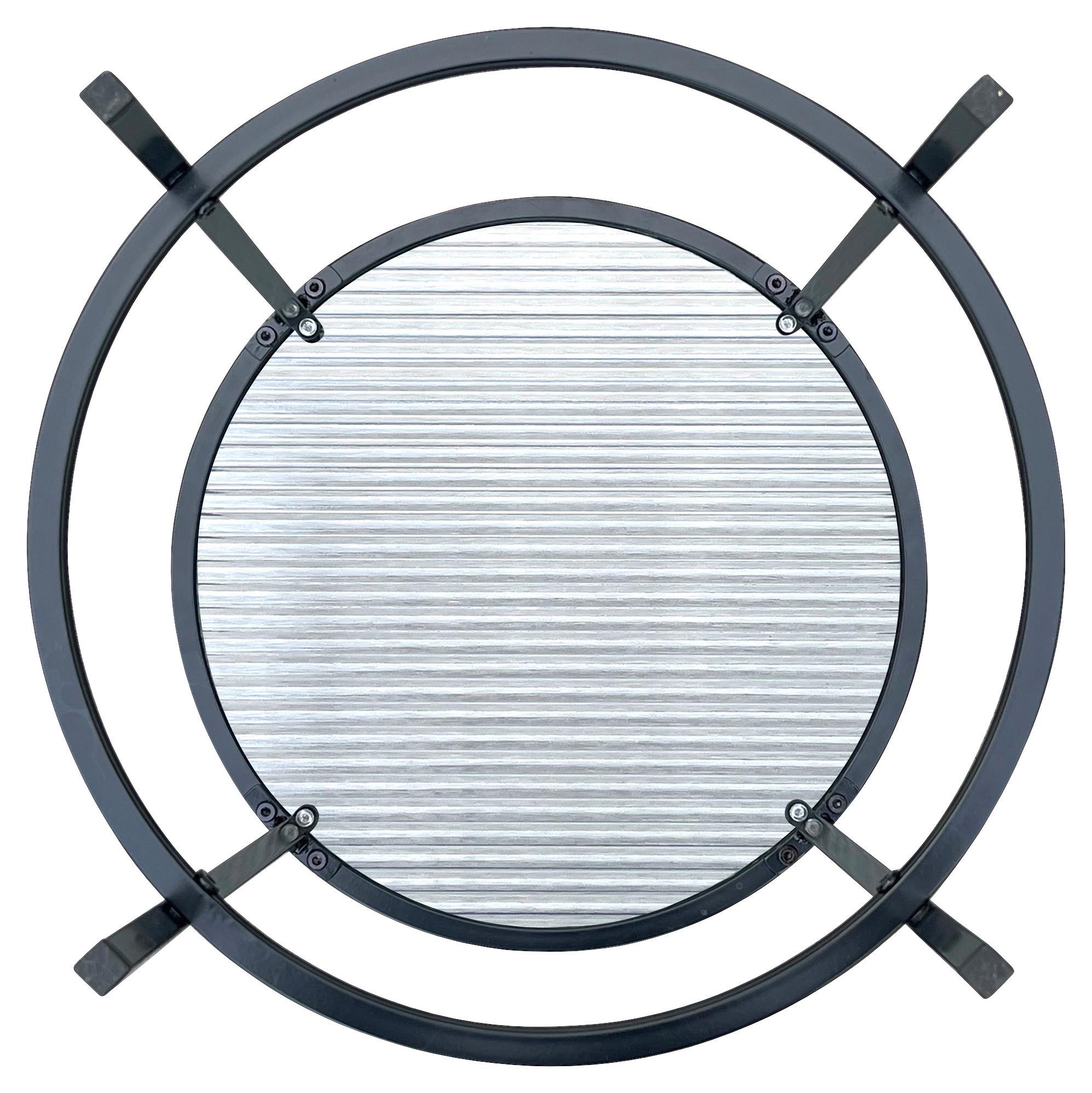 Kisasztal Shine - fekete/áttetsző, Modern, Üveg/fém (40/50cm) - Mömax