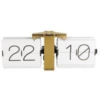 ZEGAR ŚCIENNY KA5601WH - czarny/biały, Trend, tworzywo sztuczne/metal (36/14/9cm) - Karlsson