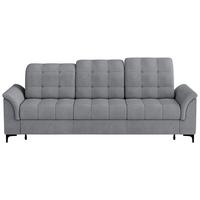 Trosjed Na Razvlačenje Loa - siva/crna, Konvencionalno, tekstil/metal (248/89-103/101cm) - Modern Living