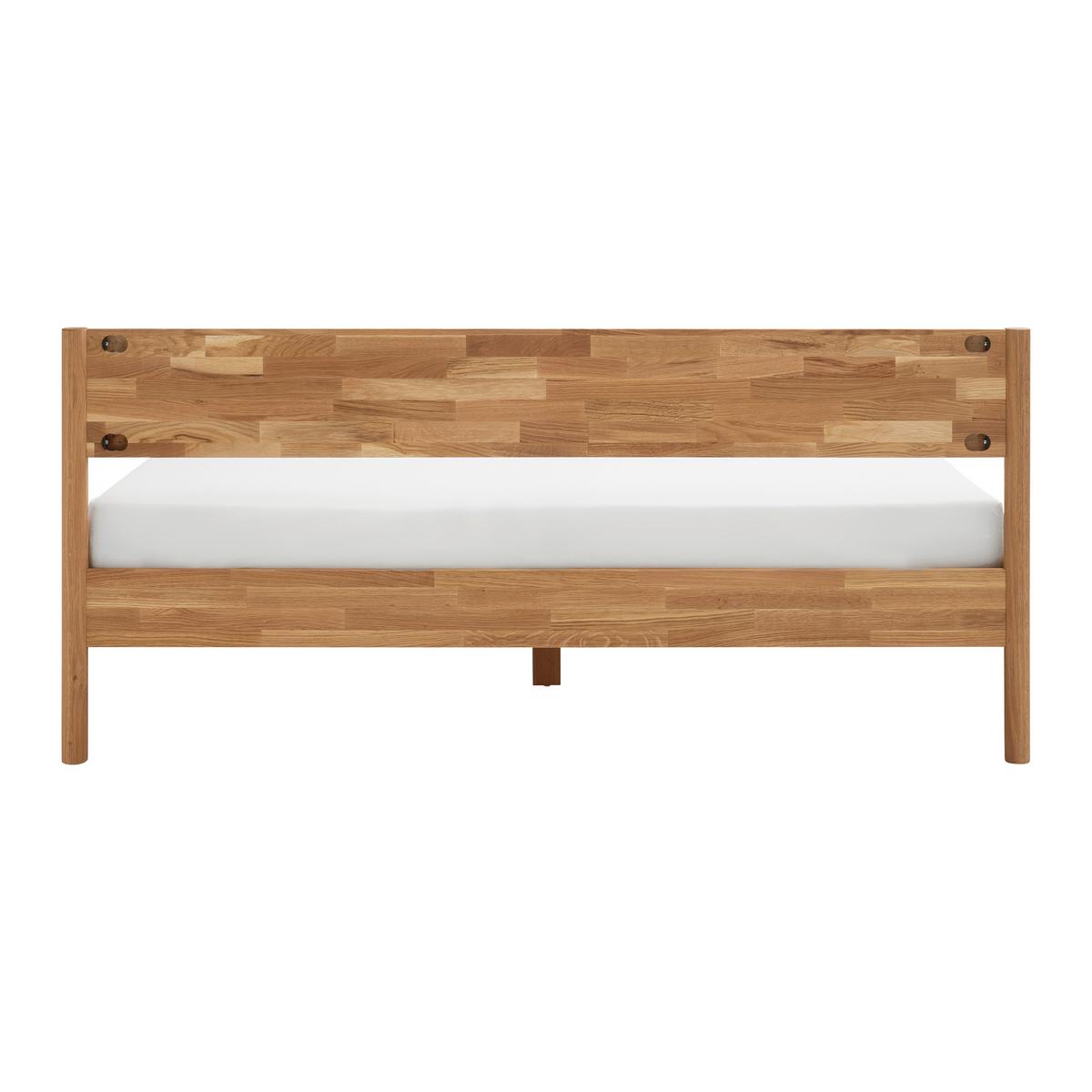 Bett Waden Eichefarben ca. 160x200cm - Eichefarben, KONVENTIONELL, Holzwerkstoff (167.3/85/208cm) - Zandiara