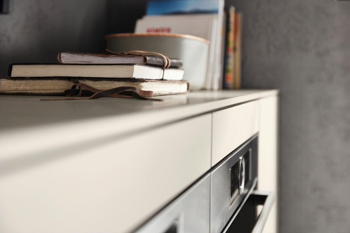 Beépíthető Konyha Easy Touch Homok Színben - homok, Modern, faalapú anyag - Nobilia