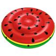 Luftmatratze Watermelon Island, ca.177x43cm - Rot/Schwarz, Kunststoff (177 43 cm) - Mömax modern living Luftmatratze Watermelon Island, ca.177x43cm - Rot/Schwarz, Kunststoff (177 43 cm) - Mömax modern living