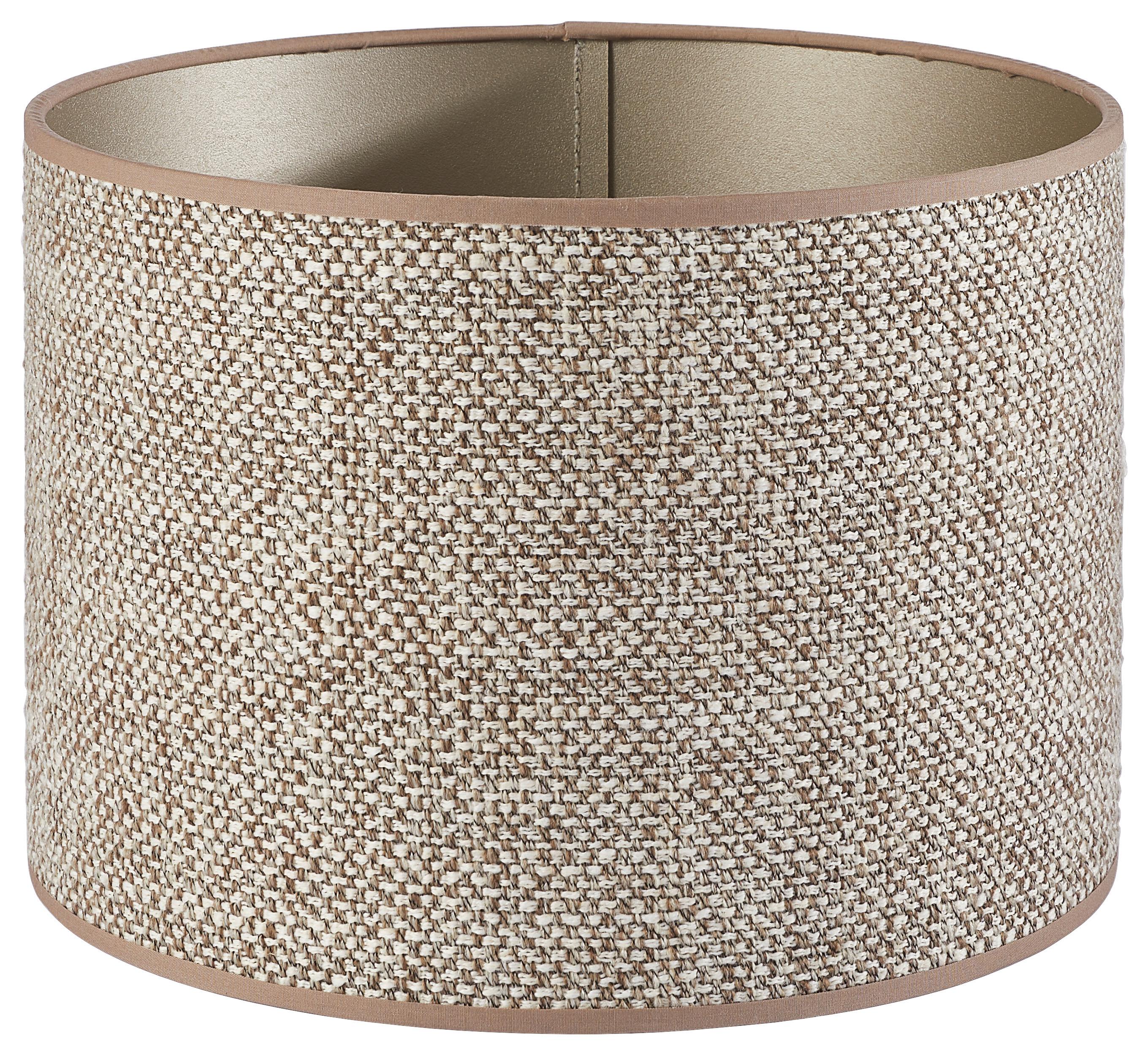 ABAŻUR 2230808 SAVERNA - beżowy/brązowy, Basics, tkanina (30/21cm) - Light & Living