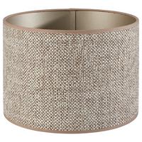 ABAŻUR 2230808 SAVERNA - beżowy/brązowy, Basics, tkanina (30/21cm) - Light & Living