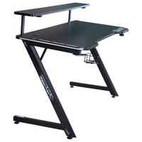 Gamingtisch Minecraft Schwarz - Schwarz, MODERN, Holzwerkstoff/Metall (120/60/89,5cm) - Minecraft