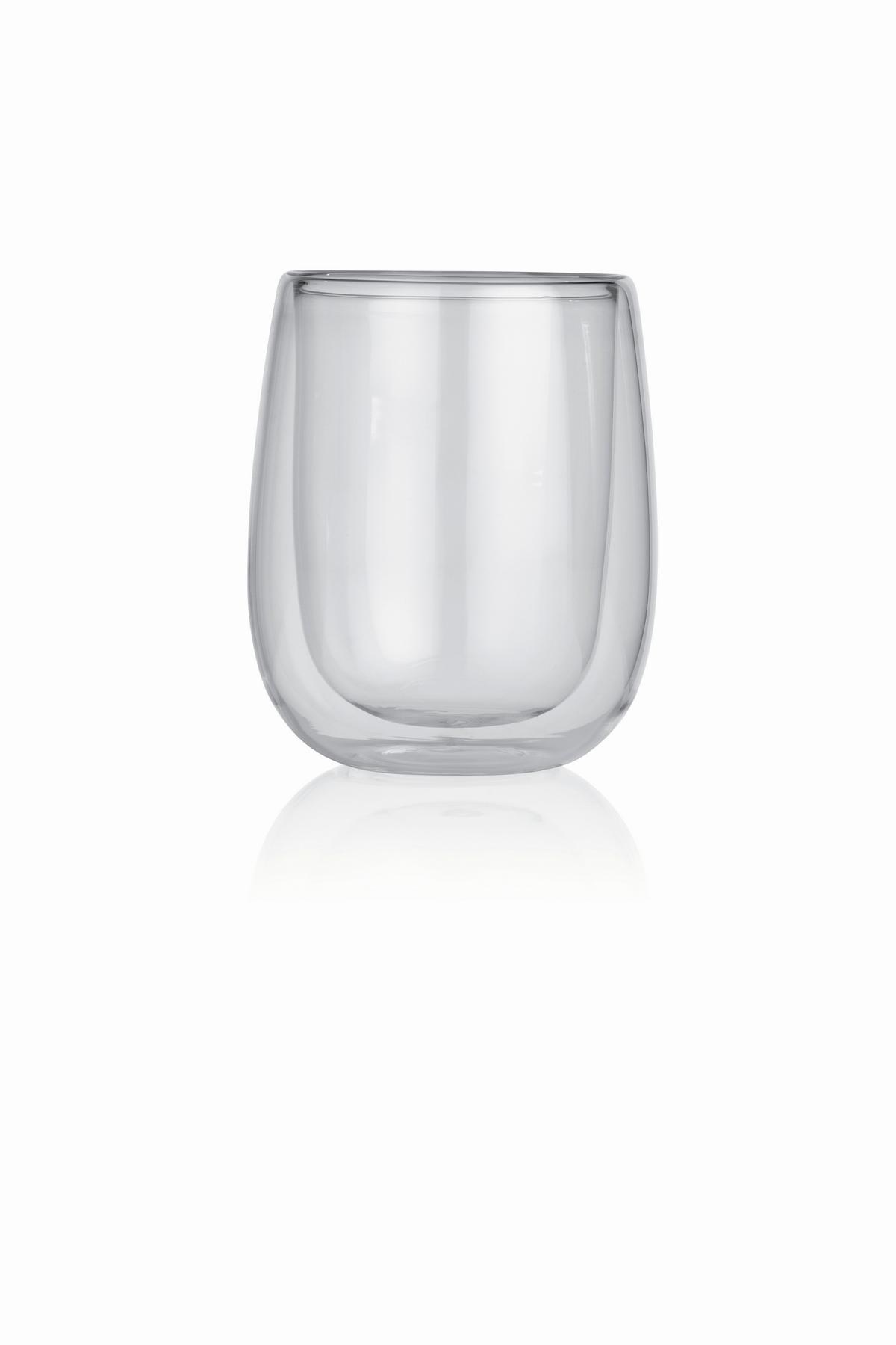 KOMPLET SZKŁA STOŁOWEGO 05872 - przezroczysty, Basics, szkło (9,5/8,5/11,1cm)