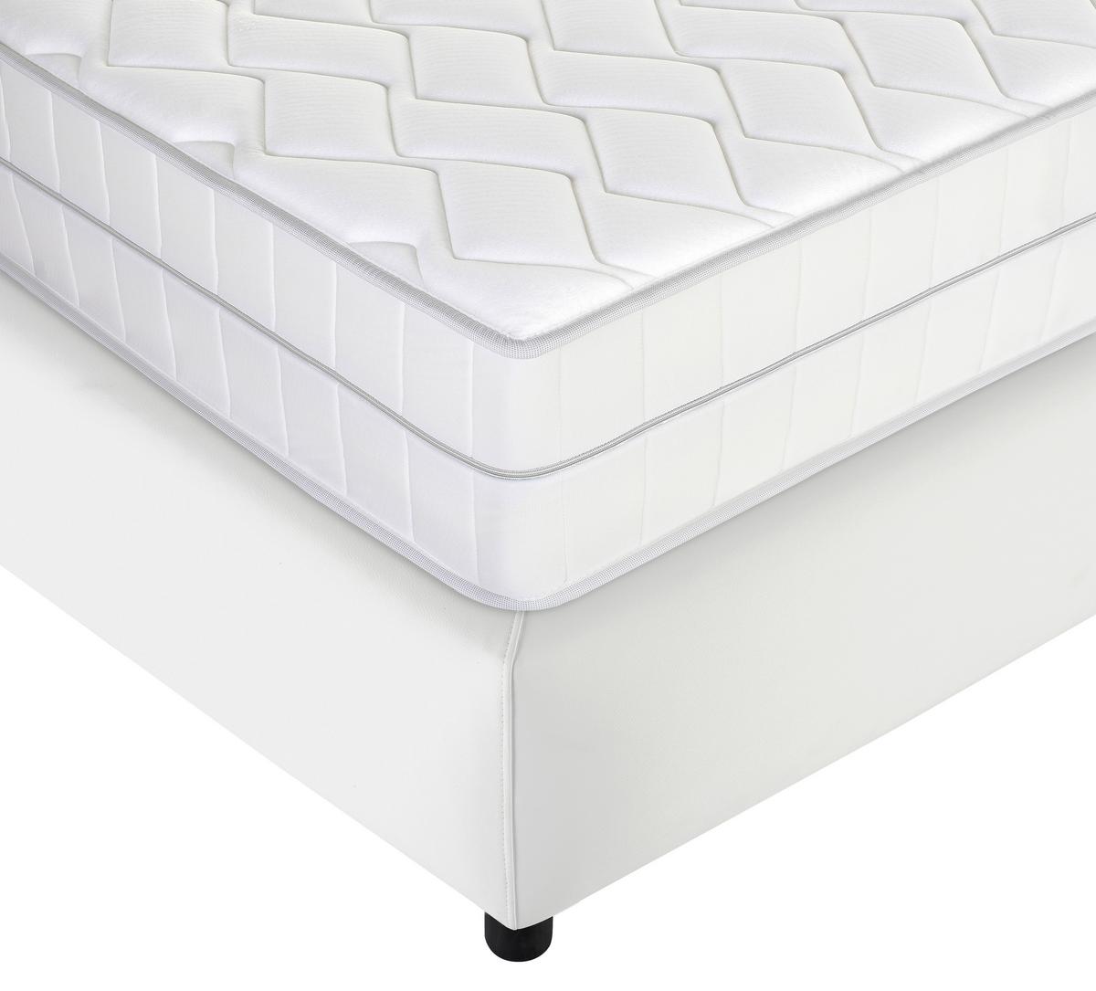 Kaltschaummatratze Air Deluxe H2/3 ca. 90x200cm - Weiß, Basics, Textil (90/200cm) - MID.YOU