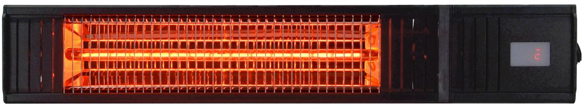 Infrarotstrahler Schwarz max. 220-240 Watt - Schwarz, Basics, Metall (54/9.4/12.5cm)