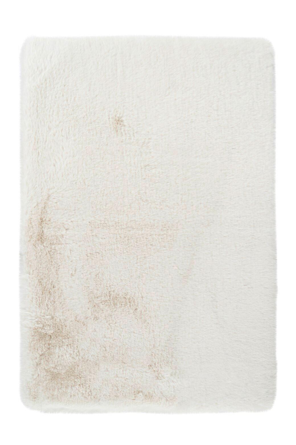 Fellteppich Rabbit 625 - Weiss, Konventionell (40/60cm) - Kayoom