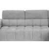 Wohnlandschaft Melbourne Grau - grå/svart, Modern, metall/trä (285/75-103/182cm) - Based