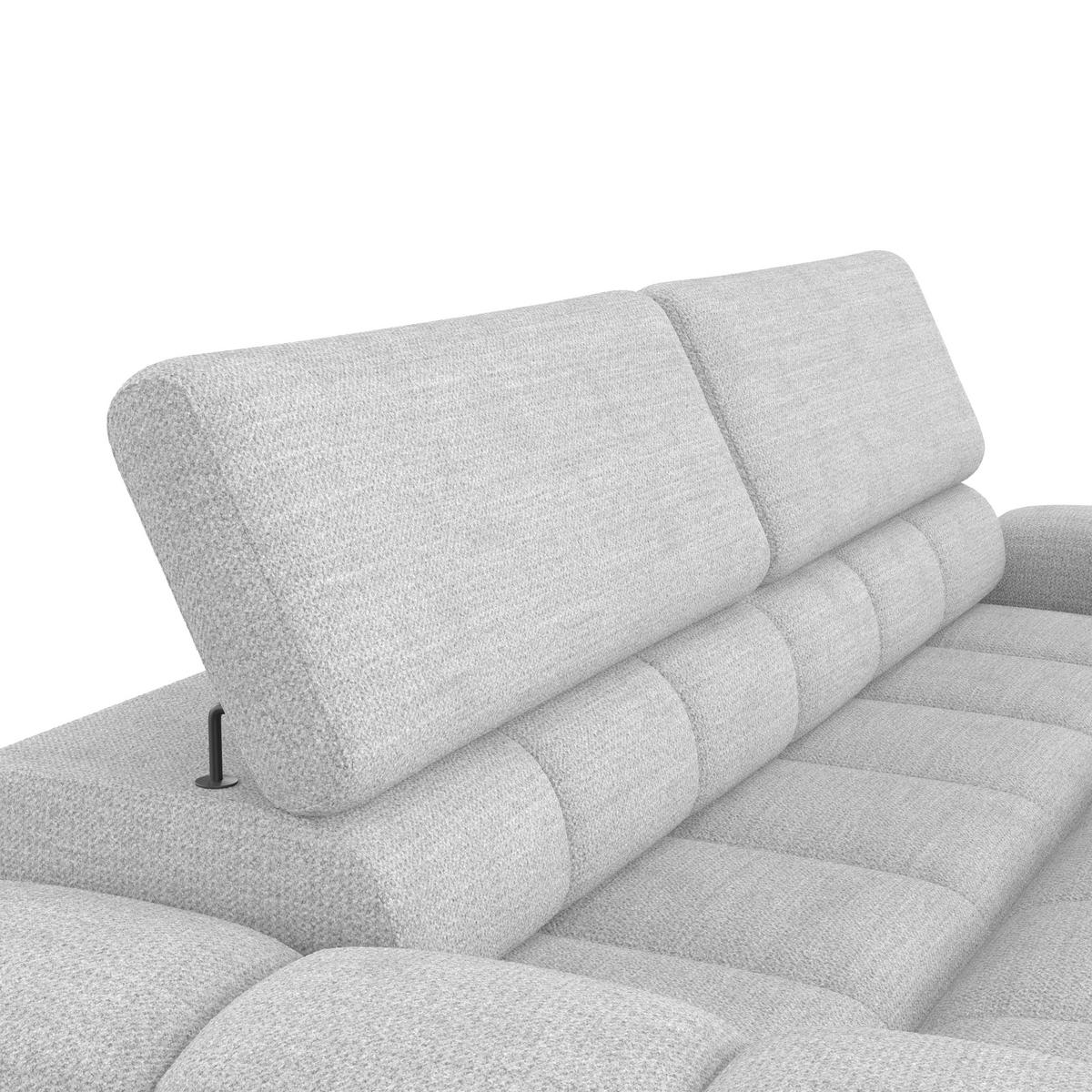 Velika Sofa Bull - tamno siva/crna, Design, tekstil/plastika (248/77-97/108cm) - Luca Bessoni