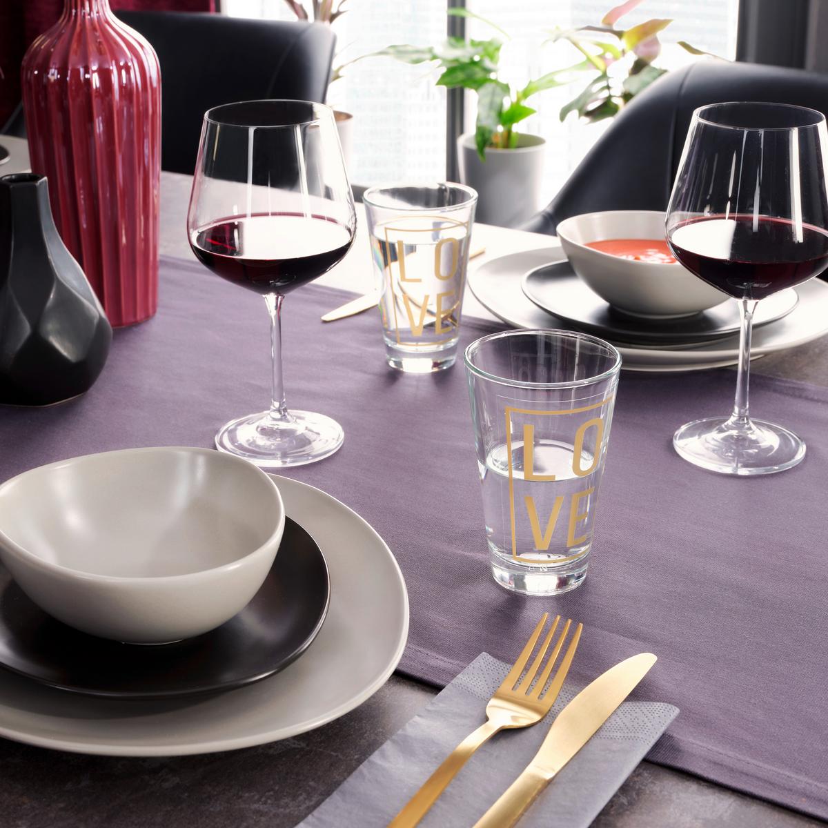 Nadstolnjak Steffi - jorgovan, tekstil (45/150cm) - Modern Living