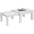 Couchtisch Weiß - Weiß, MODERN, Holzwerkstoff/Kunststoff (70-120kg) - Modern Living Couchtisch Weiß - Weiß, MODERN, Holzwerkstoff/Kunststoff (70-120kg) - Modern Living