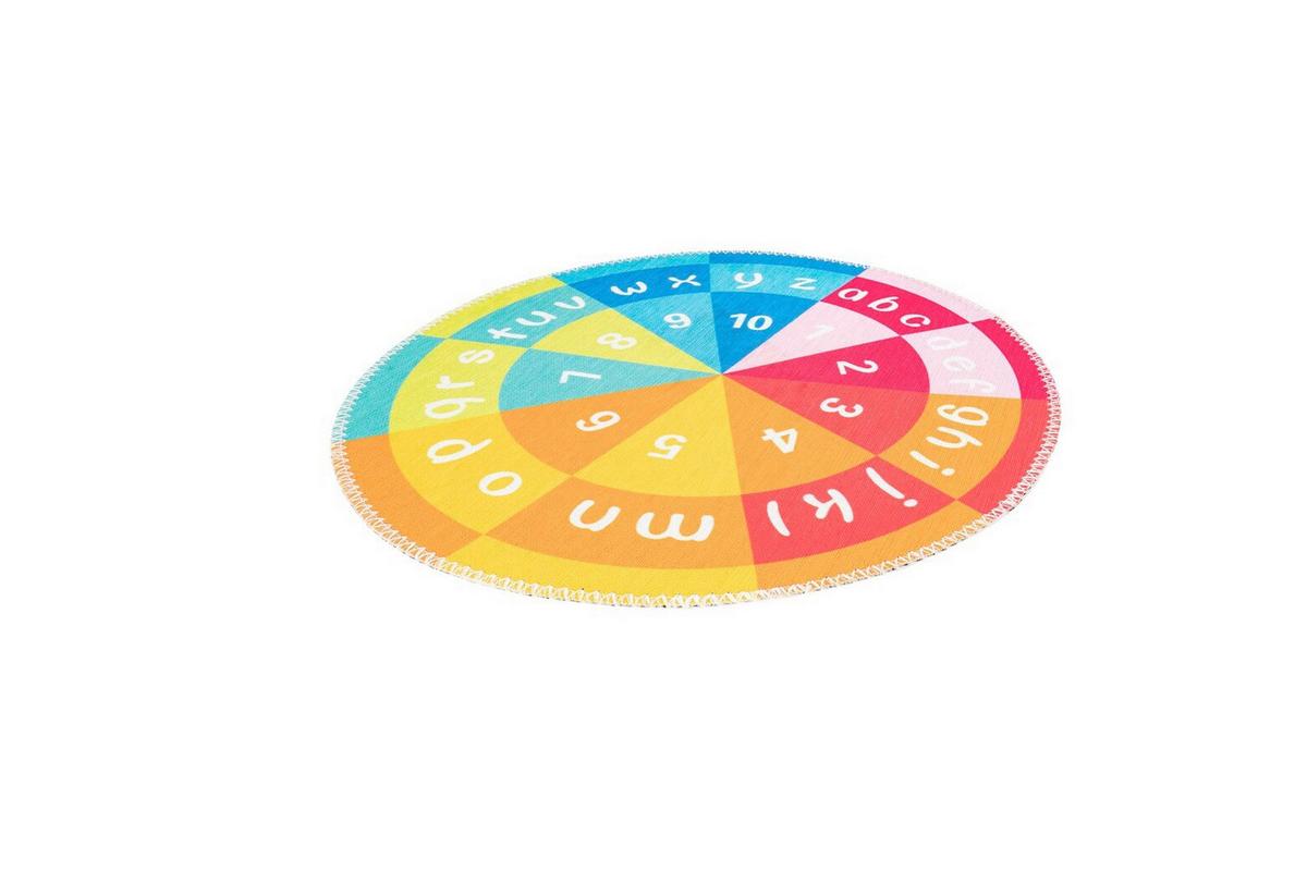 Kinderteppich Coco 300 Multi Ø 160cm Rund - Multicolor, Basics, Textil (160/160cm) - Kayoom