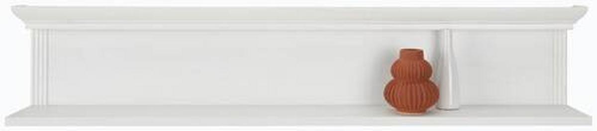 tablette murale in Pinienfarben - couleur de pin, Romantik / Landhaus, matériau de bois (142/29/20cm) - Zandiara