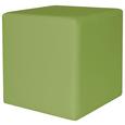Taburet Colorfull Cube - verde, Modern, textil (40/40/42cm) - Modern Living Taburet Colorfull Cube - verde, Modern, textil (40/40/42cm) - Modern Living