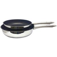 Serpenyőkészlet Nicolas - nemesacélszínű, Konventionell, fém - Premium Living