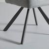 STOL FINA - mörkgrå/grå, Modern, metall/trä (49/91/64cm) - Bessagi Home