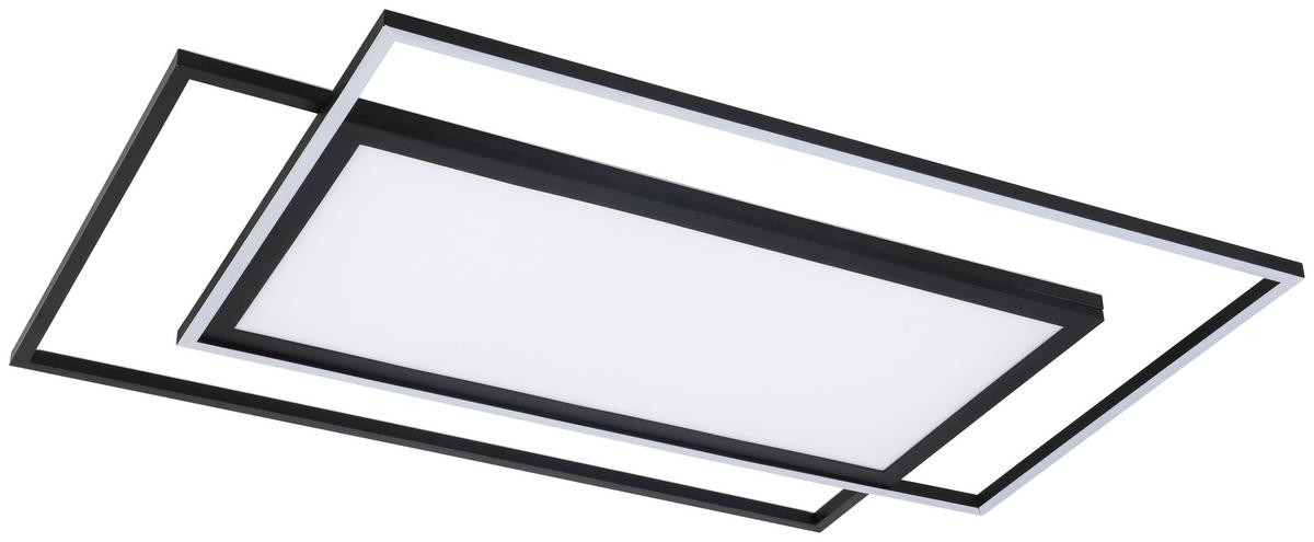 PANEL LED CONNY - czarny, Trend, tworzywo sztuczne/metal (80,8/52,8/6cm) - Novel