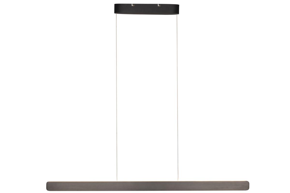 LAMPA WISZĄCA LED LINCOLN *SBN* - antracytowy/czarny, Basics, tworzywo sztuczne/metal (110/9/60-180cm) - Novel