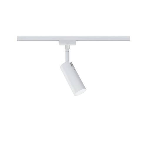 Schienensystem-Strahler Spot Tubo in Weiß max. 5 Watt - Weiß, Basics, Kunststoff/Metall (4,2/19,6cm) - Paulmann