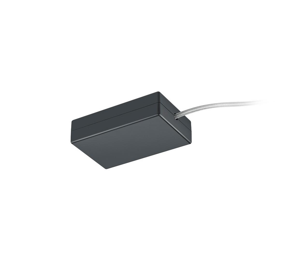 Schienensystem Duoline Schwarz max. 600 Watt - Schwarz, Design, Kunststoff (9/3,2/13,5cm) - Trio Leuchten