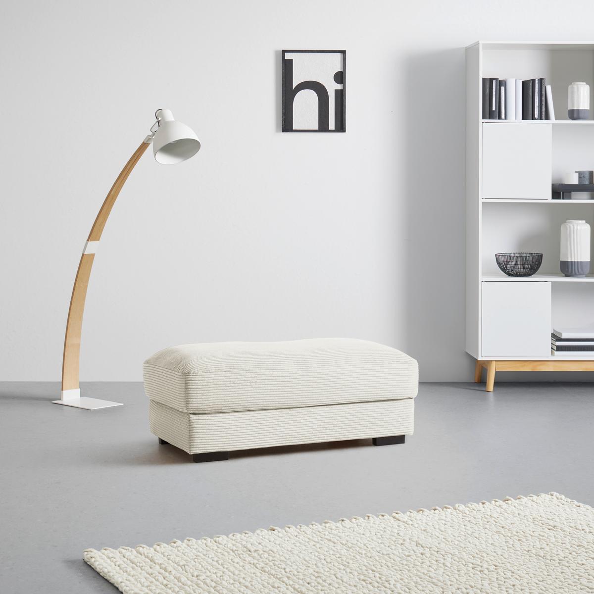 Hocker Pedro Beige - Beige, Modern, Textil (60/46/110cm) - Mömax