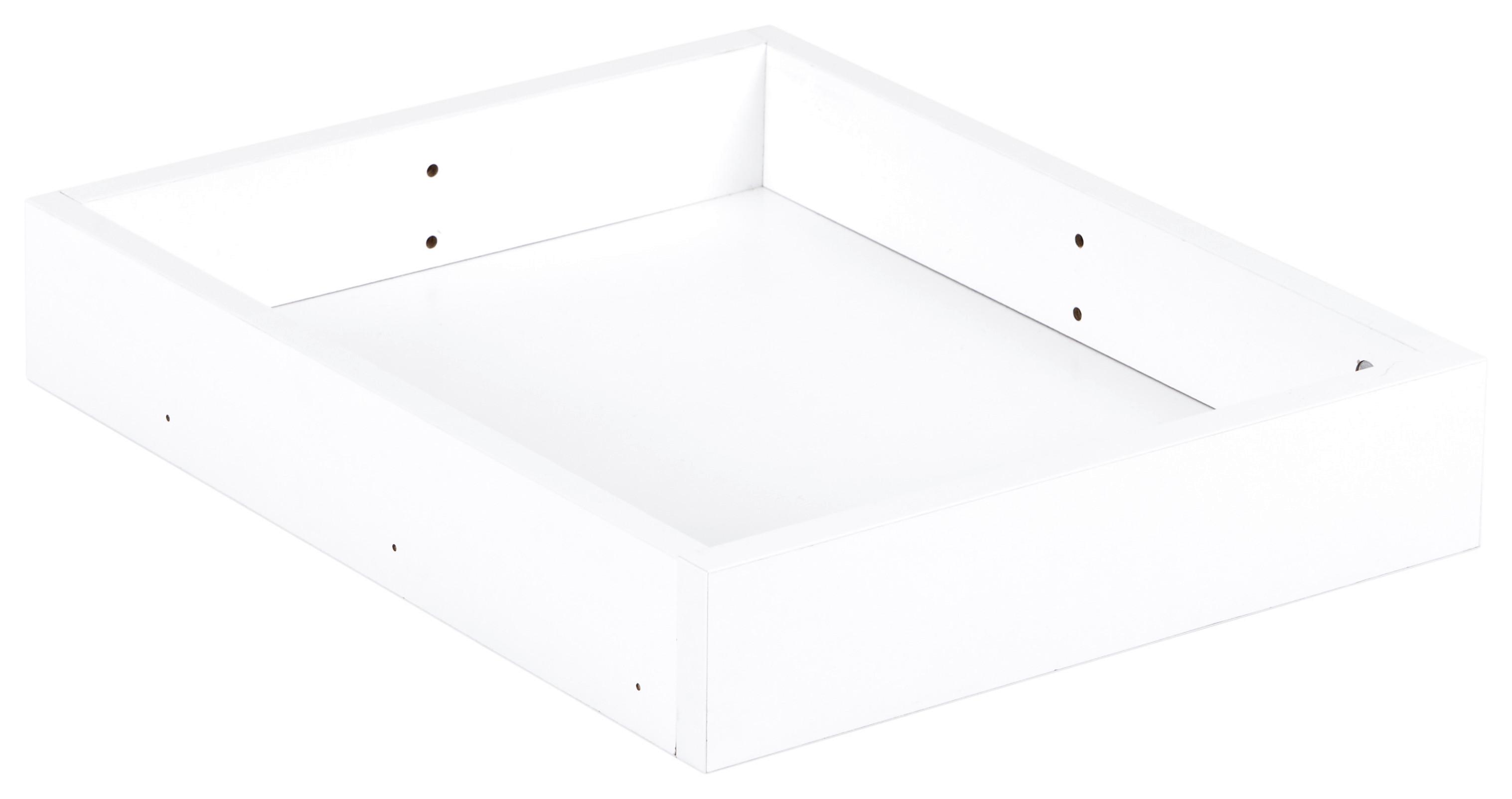 Schublade Unit in Weiss - Weiss, Modern, Holzwerkstoff (42,4/8/53cm) - Based