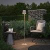 LED-UTOMHUSLAMPA AUSI - sandfärgad, Modern, metall/plast (22/22/130cm) - Mömax