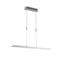 LAMPA WISZĄCA LED 60945 PAOLA - kolor aluminiowy, Design, metal (88/9/150cm) - Fischer & Honsel