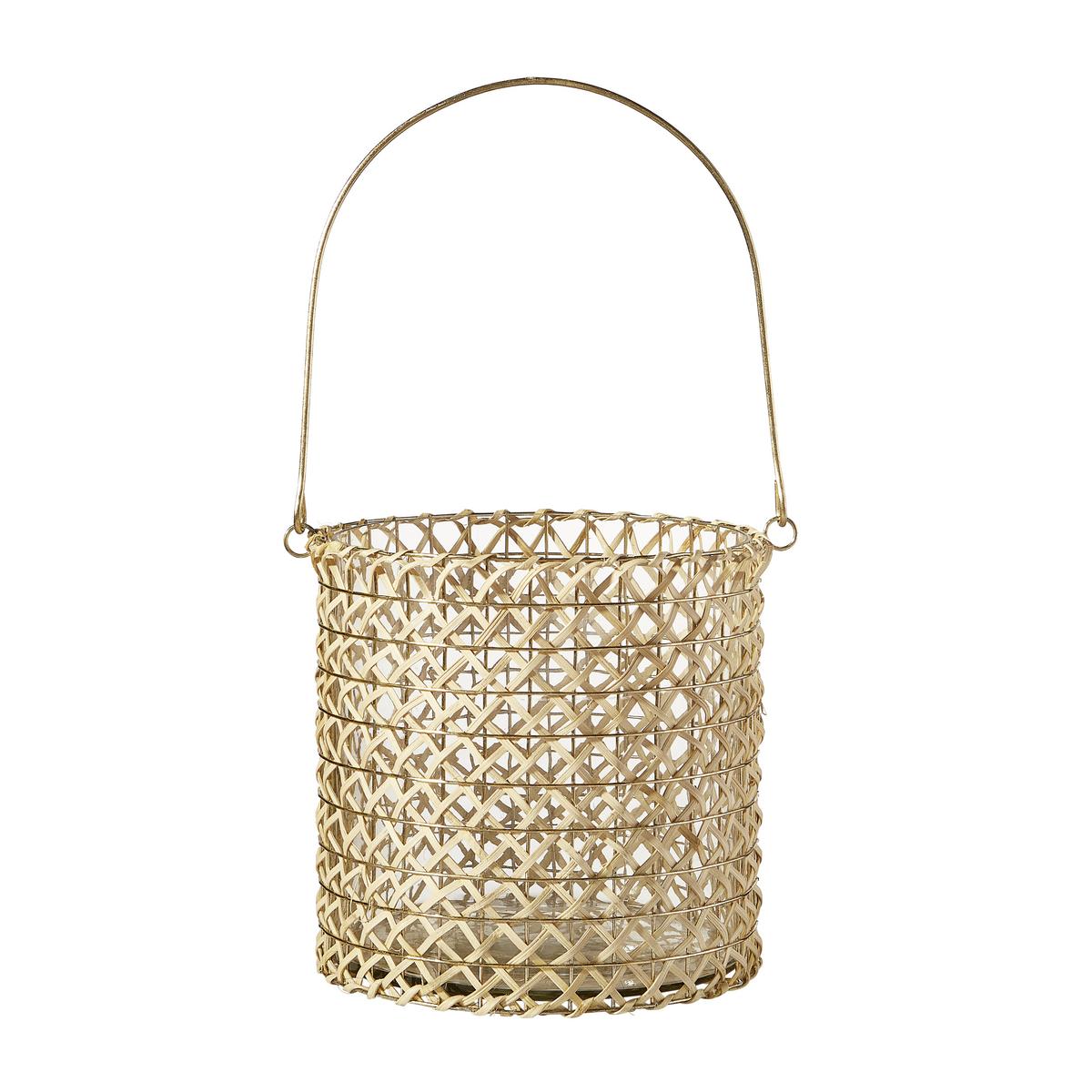 LATARENKA 7743884 - brązowy, Basics, szkło (15/16/15cm) - Light & Living