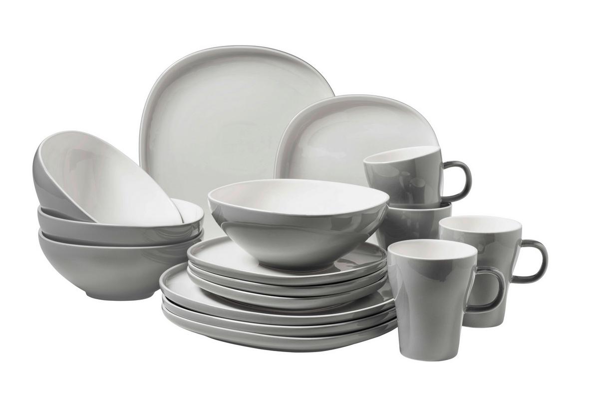 KOMBISERVICE ISORA - Grau, Basics, Keramik - Mäser
