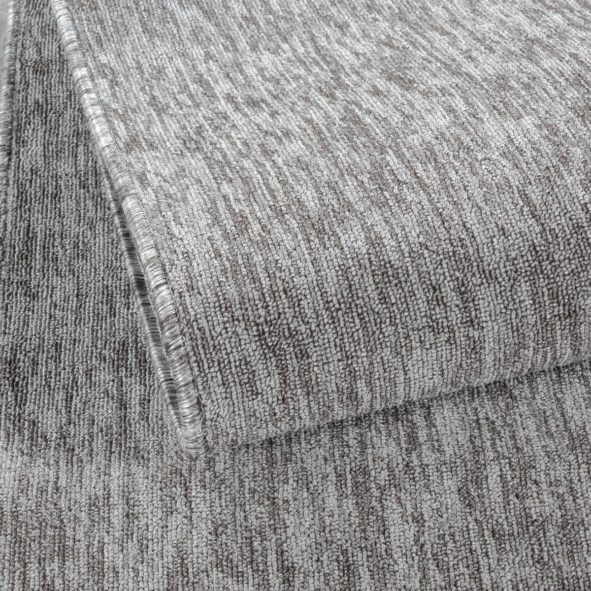 Flachwebeteppich Nizza Hellgrau Ø ca. 200cm - Hellgrau, Design, Textil (200cm) - Novel